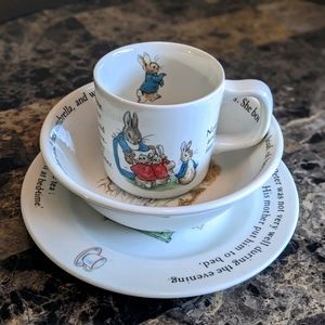 Peter Rabbit by Wedgwood Nursery Set